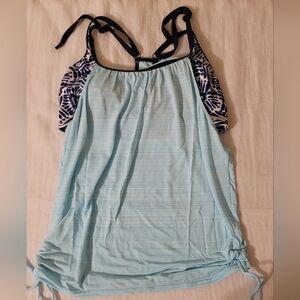 ZeroXposur Blue Swimsuit Top